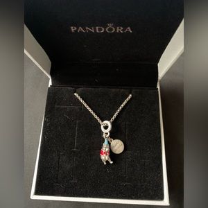 Pandora - Disney, Winnie the Pooh Birthday Dangle Charm, like new only wore once